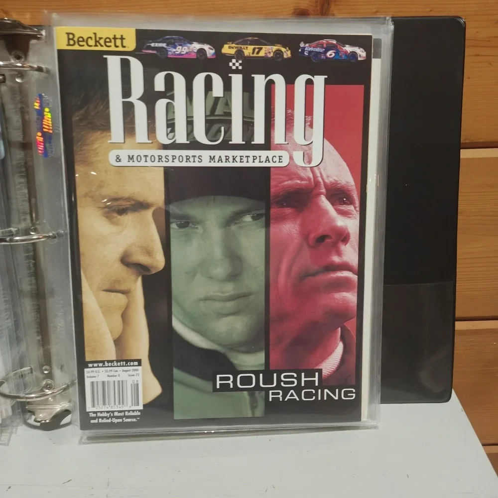 Vintage Beckett Racing Magazine August 2000 Near Mint Protective Sleeved